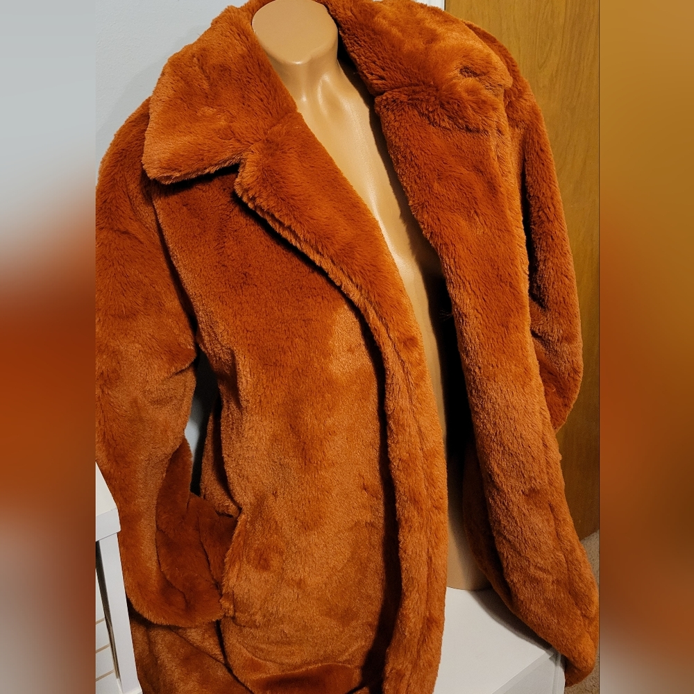 Trench Coat warm and fuzzy